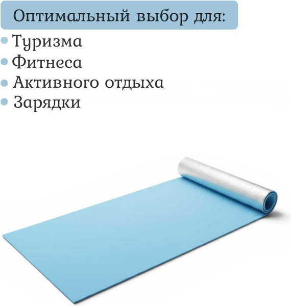 Изображение товара Туристический коврик MONAMI MAT2601 (голубой)