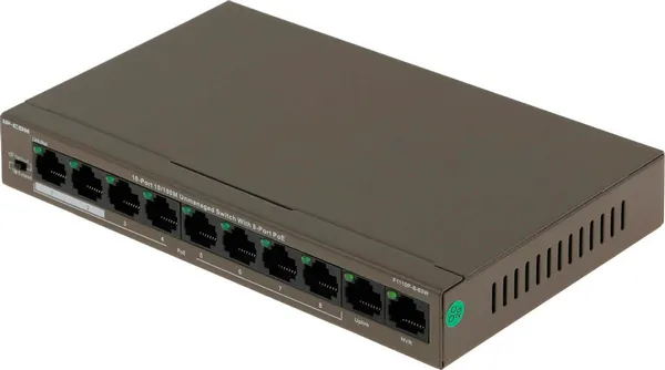 Изображение товара Коммутатор IP-COM F1110P-8-63W