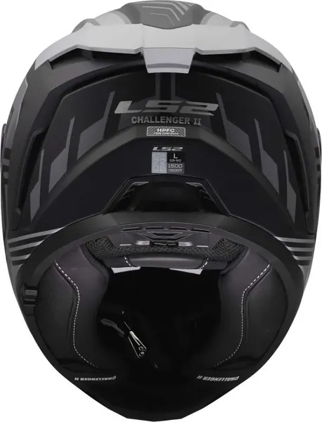 Изображение товара Мотошлем LS2 FF817 Challenger II Dravix (XL, серый)