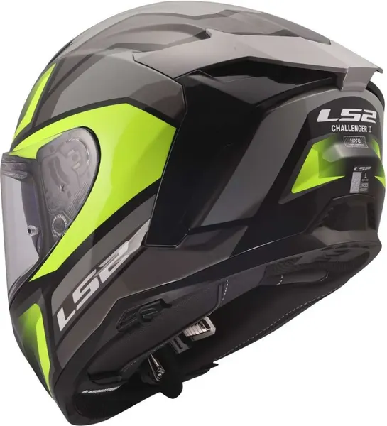 Изображение товара Мотошлем LS2 FF817 Challenger II Viper (2XL, серый/желтый)