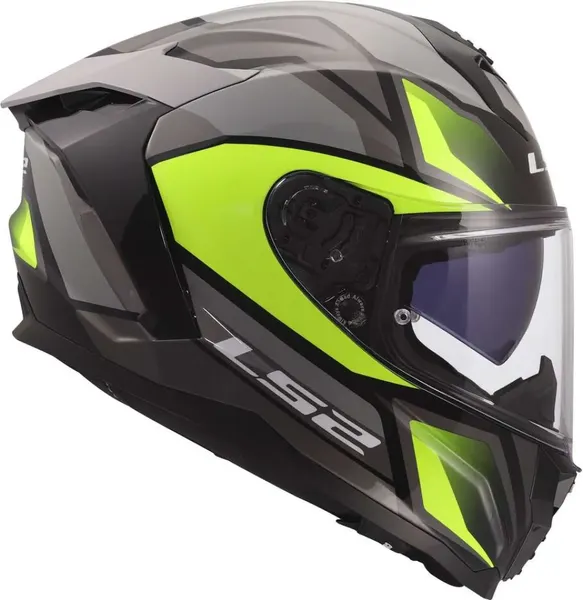 Изображение товара Мотошлем LS2 FF817 Challenger II Viper (2XL, серый/желтый)