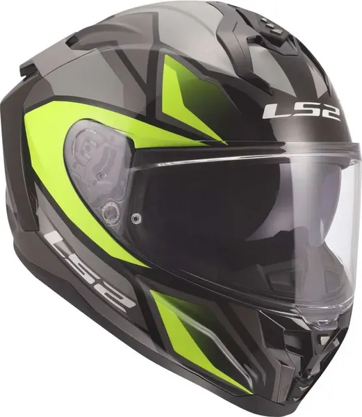 Изображение товара Мотошлем LS2 FF817 Challenger II Viper (2XL, серый/желтый)