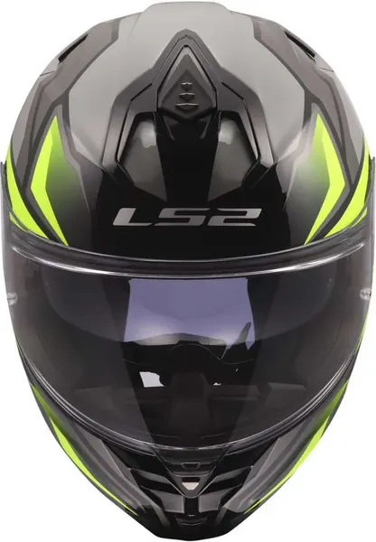 Изображение товара Мотошлем LS2 FF817 Challenger II Viper (XL, серый/желтый)