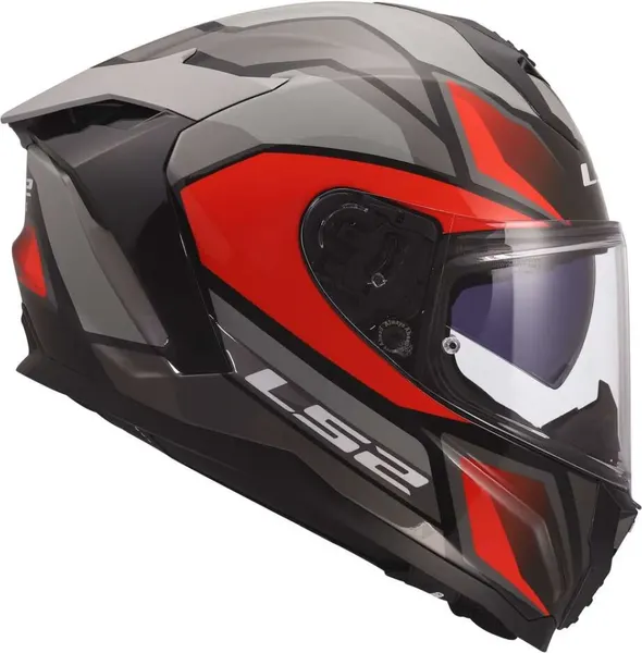 Изображение товара Мотошлем LS2 FF817 Challenger II Viper (XL, серый/красный)