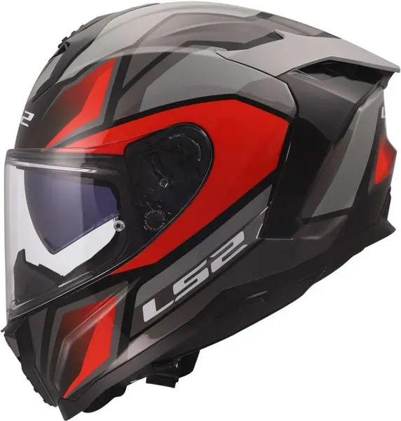Изображение товара Мотошлем LS2 FF817 Challenger II Viper (XL, серый/красный)
