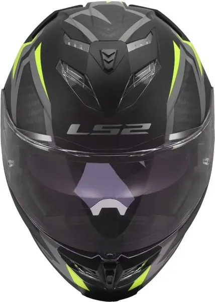 Изображение товара Мотошлем LS2 FF818 Storm III Dynamo (L, черный/желтый)