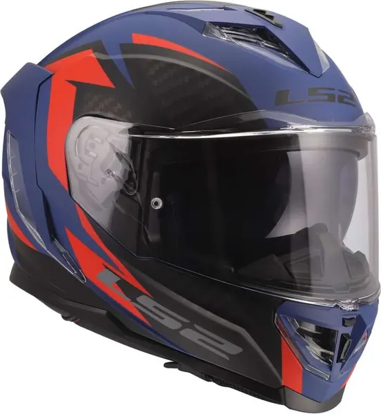 Изображение товара Мотошлем LS2 FF818 Storm III Dynamo (2XL, синий/красный)