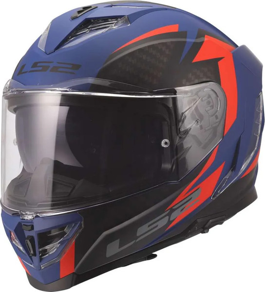 Изображение товара Мотошлем LS2 FF818 Storm III Dynamo (XL, синий/красный)
