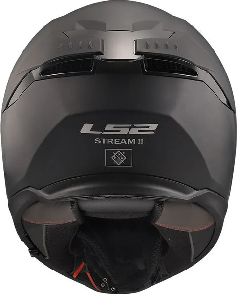 Изображение товара Мотошлем LS2 FF808 Stream II Solid (M, черный матовый)