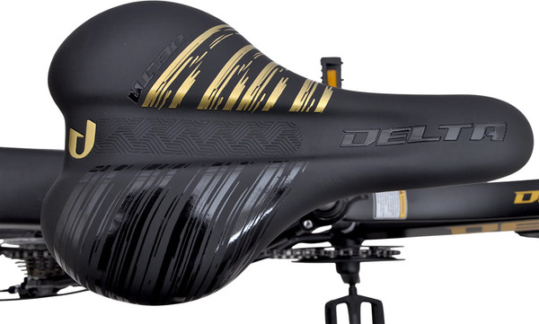 Изображение товара Велосипед DeltA Flex Pro 24 / 2404 (24, черный/золото, разобранный, в коробке)