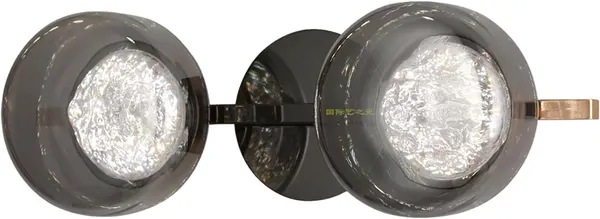 Изображение товара Бра DeLight Collection MT9128 / MT9128-2W (жемчужный черный/дымчатый)
