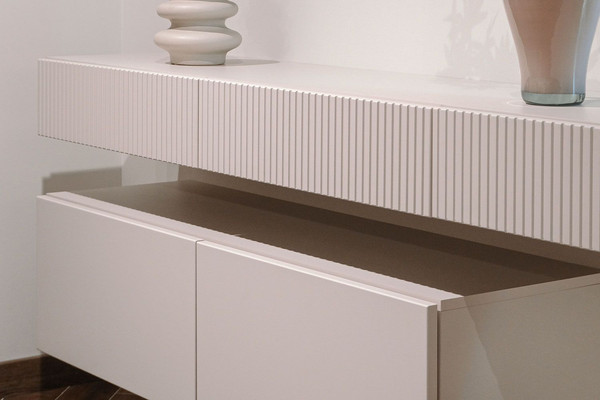 Изображение товара Тумба Ангстрем Дольче ДЛ-323.02 ((К), кашемир серый/сантьяго софт)