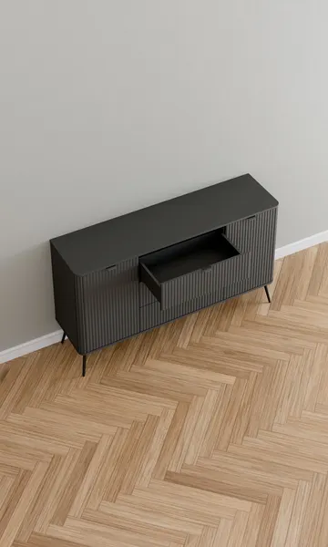 Изображение товара Тумба Arvento Rondo 2D3S (графит/дарк грей)