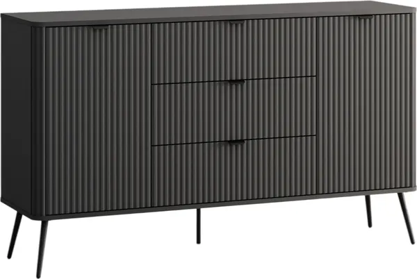 Изображение товара Тумба Arvento Rondo 2D3S (графит/дарк грей)