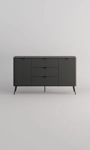 Изображение товара Тумба Arvento Rondo 2D3S (графит/дарк грей)