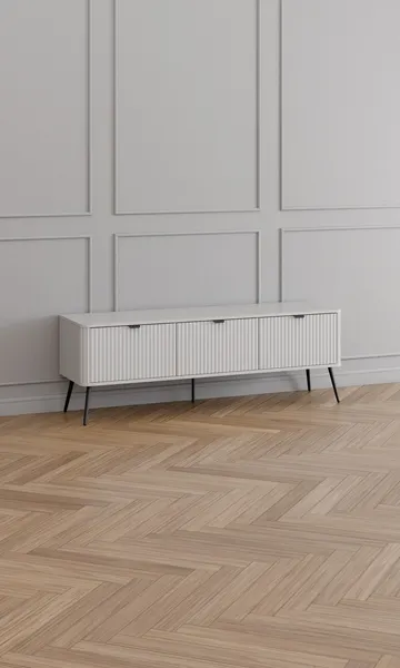 Изображение товара Тумба Arvento Rondo RTV 3D (белый/эко джелато)