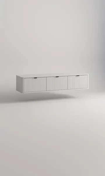 Изображение товара Тумба Arvento Rondo RTV 3D (белый/эко джелато)