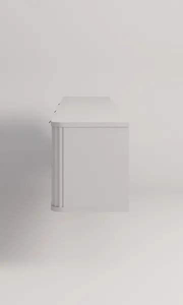 Изображение товара Тумба Arvento Rondo навесная 3D (белый/эко джелато)