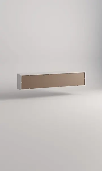 Изображение товара Тумба Arvento Rondo навесная 3D (белый/эко джелато)