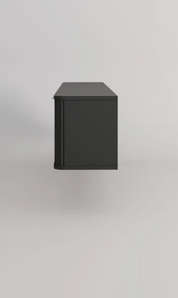 Изображение товара Тумба Arvento Rondo навесная 3D (графит/дарк грей)