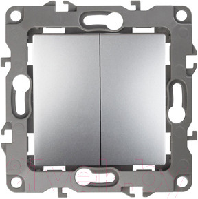 Изображение товара Выключатель ЭРА 12-1004-03 / Б0014653 (алюминий)