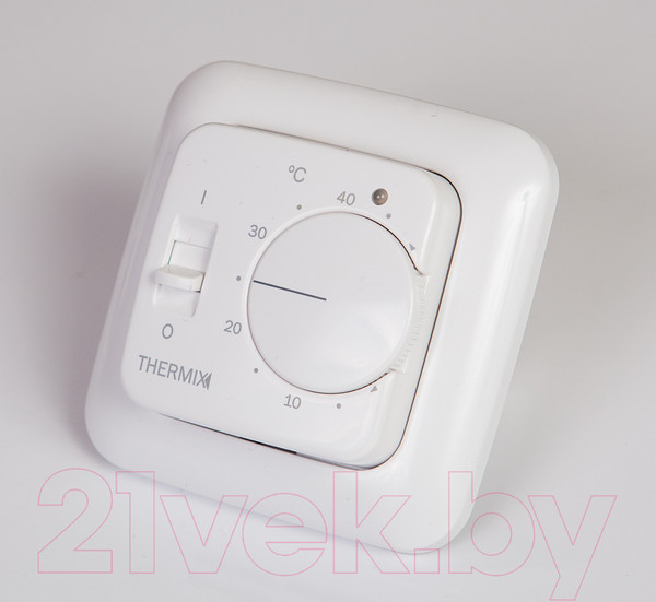 Изображение товара Терморегулятор для теплого пола Thermix PT001H16 (белый)