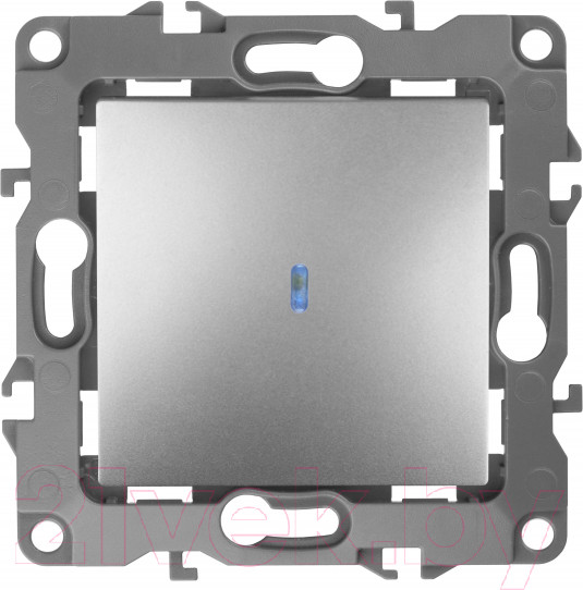 Изображение товара Выключатель ЭРА 12-1102-03 / Б0014635 (алюминий)
