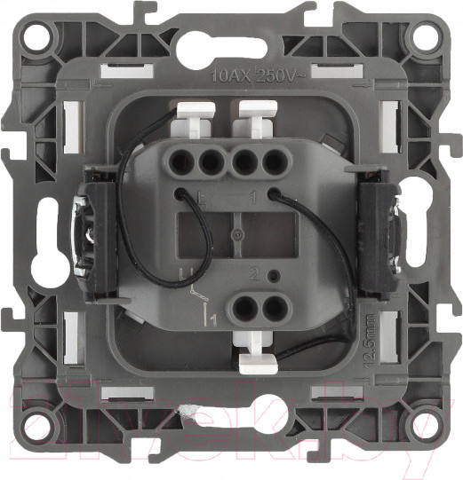 Изображение товара Выключатель ЭРА 12-1102-03 / Б0014635 (алюминий)