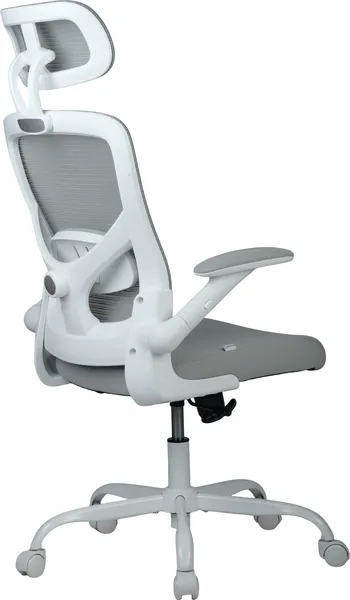 Изображение товара Кресло офисное King Style Boost FK-53 Warble White (светло-серый)