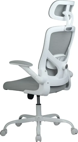 Изображение товара Кресло офисное King Style Boost FK-53 Warble White (светло-серый)