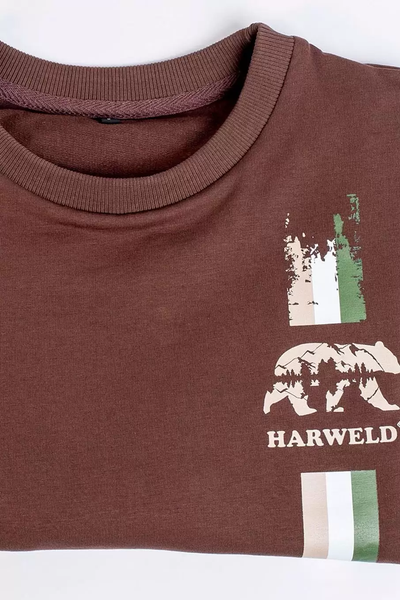 Изображение товара Лонгслив Harweld Russian Hunt (р.XXL, шоколад)