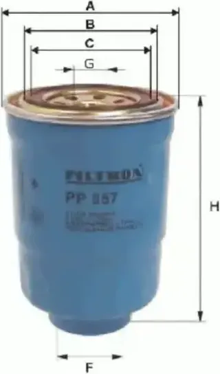 Изображение товара Топливный фильтр Filtron PP8541