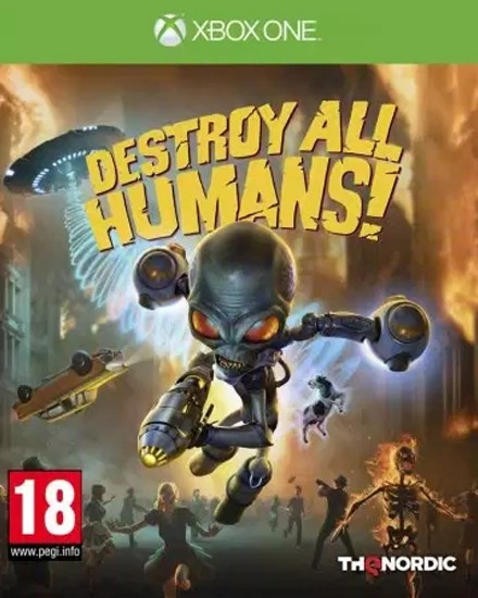 Изображение товара Игра для игровой консоли Microsoft Xbox One Destroy All Humans! (EU pack, RU subtitles)