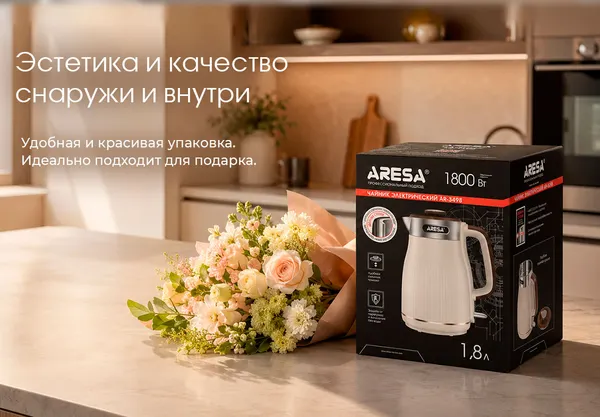 Изображение товара Электрочайник Aresa AR-3498