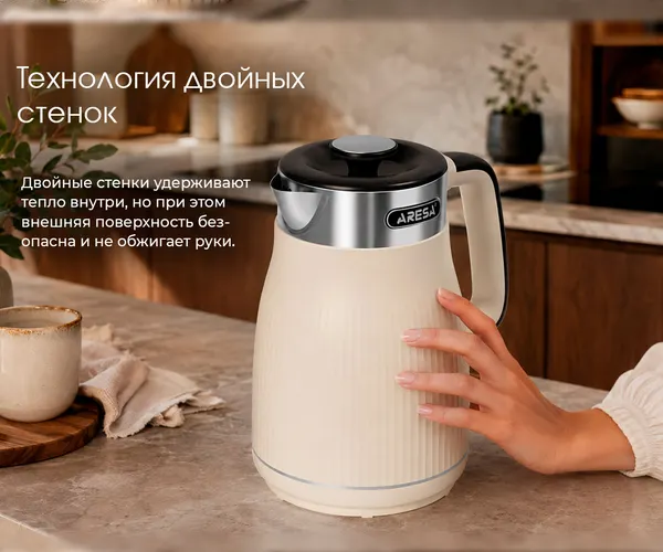 Изображение товара Электрочайник Aresa AR-3498
