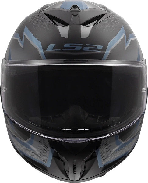 Изображение товара Мотошлем LS2 FF820 Rapid III Xtrem (L, черный/синий бензин)