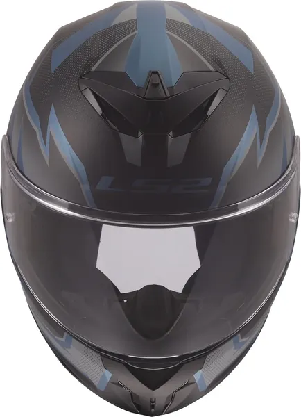 Изображение товара Мотошлем LS2 FF820 Rapid III Xtrem (XL, черный/синий бензин)