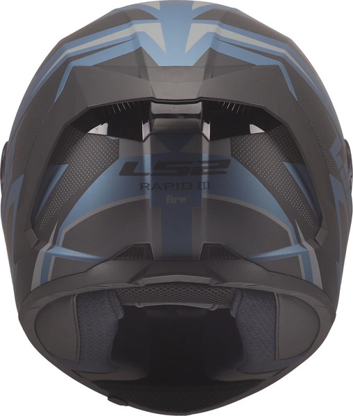 Изображение товара Мотошлем LS2 FF820 Rapid III Xtrem (XL, черный/синий бензин)