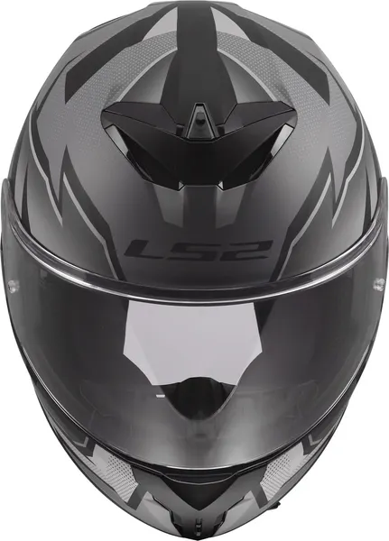 Изображение товара Мотошлем LS2 FF820 Rapid III Xtrem (2XS, черный/серый)