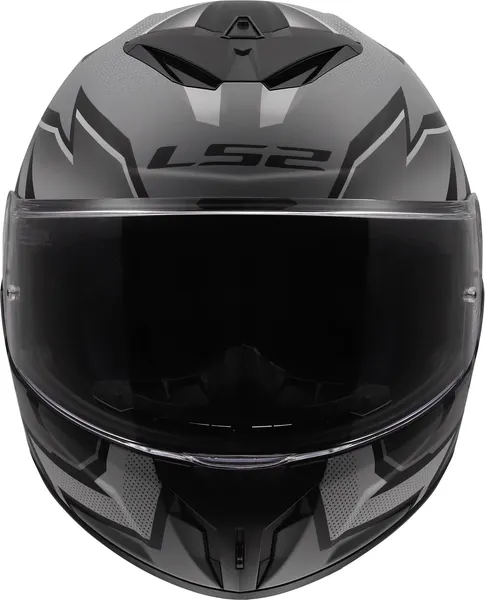 Изображение товара Мотошлем LS2 FF820 Rapid III Xtrem (2XS, черный/серый)