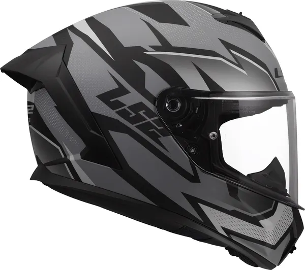 Изображение товара Мотошлем LS2 FF820 Rapid III Xtrem (2XS, черный/серый)