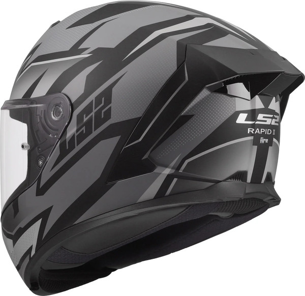 Изображение товара Мотошлем LS2 FF820 Rapid III Xtrem (2XS, черный/серый)