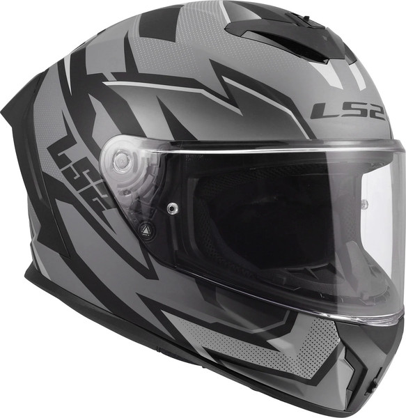 Изображение товара Мотошлем LS2 FF820 Rapid III Xtrem (L, черный/серый)