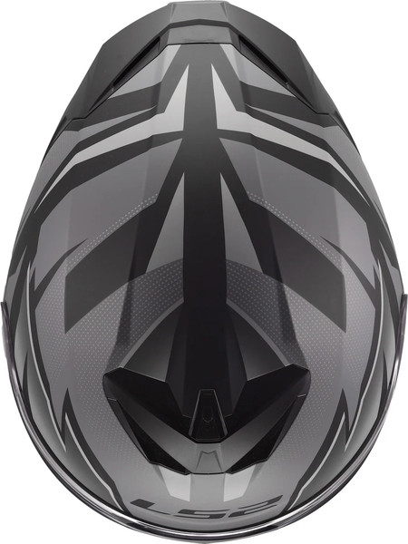 Изображение товара Мотошлем LS2 FF820 Rapid III Xtrem (L, черный/серый)