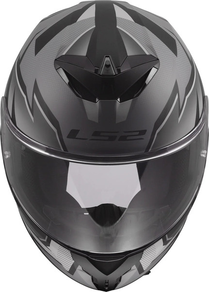 Изображение товара Мотошлем LS2 FF820 Rapid III Xtrem (L, черный/серый)