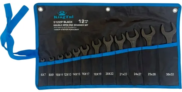 Изображение товара Набор ключей KingTul KT-5122P Black (67577)