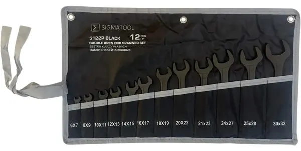 Изображение товара Набор ключей Sigmatool 5122P Black (67583)