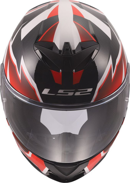 Изображение товара Мотошлем LS2 FF820 Rapid III Xtrem (S, белый/черный/красный)