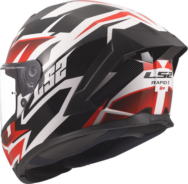 Изображение товара Мотошлем LS2 FF820 Rapid III Xtrem (S, белый/черный/красный)