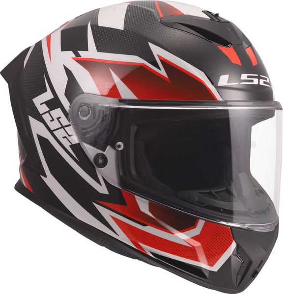 Изображение товара Мотошлем LS2 FF820 Rapid III Xtrem (S, белый/черный/красный)